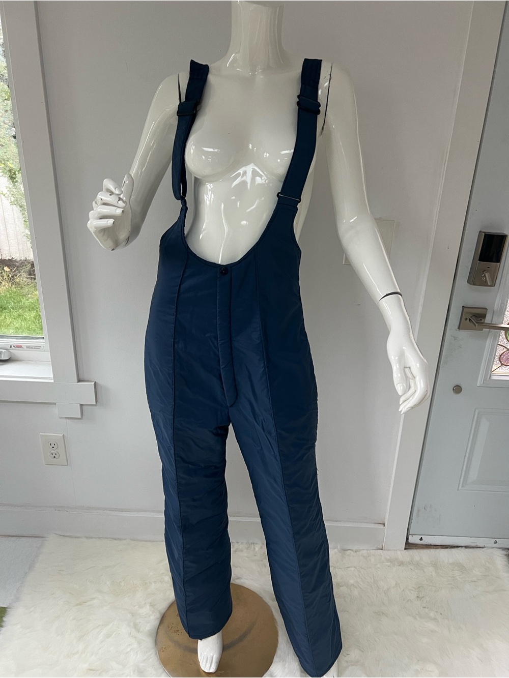 Vintage a Mont Tremblant Women’s Insulated Bib Snow Pants Made  in Korea